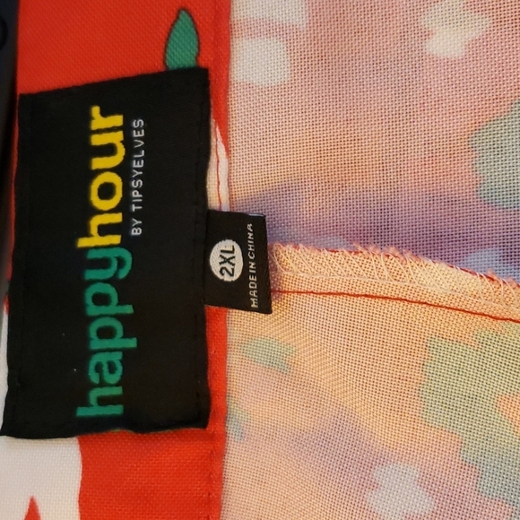 Tipsy Elves Red Llama, Snowflake & Christmas Tree Print Holiday Pants Size XXL - Picture 4 of 7